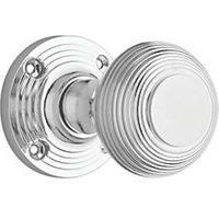 Beehive Mortice Knob Polished Chrome