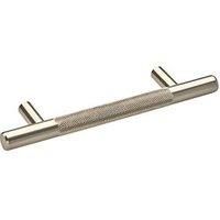 Elite Knobs & Handles Kensington Knurled T Bar Handle Brushed Nickel 148mm (770KK)