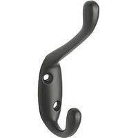 Hat & Coat Hook Matt Black