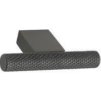 Elite Knobs & Handles Kensington Knurled T-Knob Matt Black 60mm (218KK)