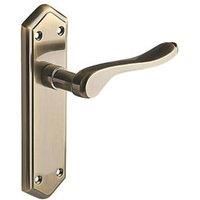 Bewdley Antique Brass Lever Latch Door Handle - 1 Pair