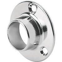 Smith & Locke Rail End Sockets Polished Chrome 19mm 2 Pack (864HH)