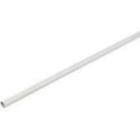 Smith & Locke Round Wardrobe Rail White 1219 x 19mm (652HH)