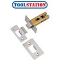 Premium Sprung Bolt Through Tubular Mortice Latch 64mm Polished
