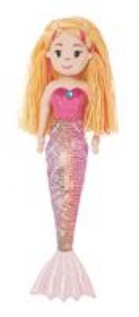Sea Sparkles 13346 18-inch Mermaid Melody Plush