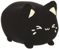 AURORA, 14272, Tasty Peach Black Sesame Meowchi, 7In, Eco-friendly soft toy