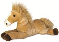 NEW AURORA PLUSH FLOPSIES HORSE CUDDLY SOFT FOAL TOY PONY TEDDY