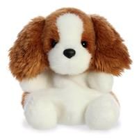 AURORA, 33533, Palm Pals Lady Spaniel Dog, 5In, Soft Toy, Brown & White,Medium