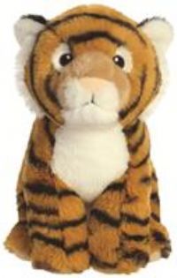 Aurora, 35000, Eco Nation Bengal Tiger, 9In, Soft Toy, (Orange, Black, White)
