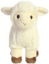 Aurora, 35040, Eco Nation Lamb 8In, Soft Toy, White