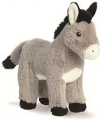 Aurora, 35053, Eco Nation Donkey, 11In, Soft Toy, Grey