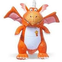 Zog the dragon 9inch Plush Soft Toy, Orange