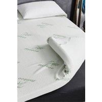 Super Soft Bamboo Memory Foam Mattress Topper 1 Inch