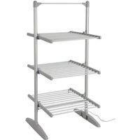 Heated Clothes Airer with Cover - 3 Tier