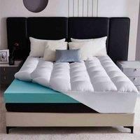 Ezysleep Combination Memory Foam And Microfibre Mattress Topper - Small Double