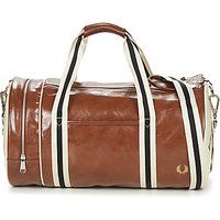 Fred Perry  CLASSIC BARREL BAG  men's Sports bag in Brown