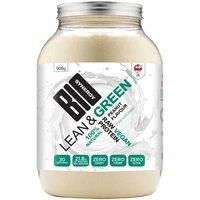 Bio-Synergy- Lean & Green Vegan Protein Powder- 100% Natural Plant Based Protein- 22g Protein per serving- Virtually Fat and Carb Free- Peanut Flavour- Dairy, Soya and Hemp Free- 908g