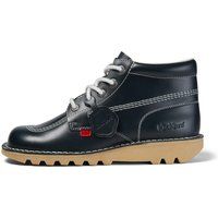 Kickers Men's Kick Hi Classic Ankle Boots, Dark Blue/White, 10 UK