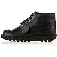 Kickers Women's Kick Hi Black Shoes