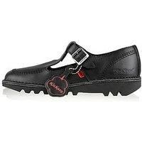 Kickers Womens Kick Lo Aztec Black Shoes