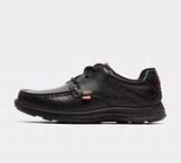 Kickers Youths Reasan Lace Shoes (Black)