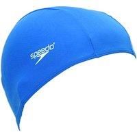 Speedo Kids/' Polyester Cap Swimming, Blue, One Size
