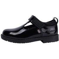 Kickers Infant Girls Lachly T-Bar School Shoes