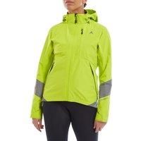 Altura Womens Typhoon Waterproof Reflective Cycling Jacket - Lime - 12