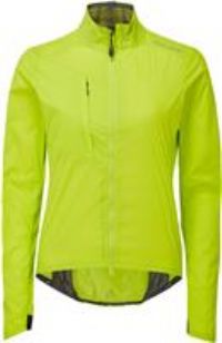 Altura Womens Airstream Lightweight Water Repellent Packable Cycling Jacket - Lime - 10