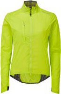 Altura Womens Airstream Lightweight Water Repellent Packable Cycling Jacket - Lime - 14