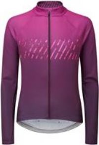 Altura Womens Airstream Long Sleeve Thermal Reflective Cycling Jersey - Purple - 8