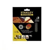 STANLEY FATMAX SANDING MESH pack of 3 150mm 1 x 80 grade 2 x 120 grade sta39292