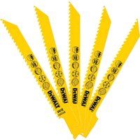 DeWalt DT2351QZ 152mm Reciprocating Blade Fine Fast Cuts and Curve Cutting in Wood
