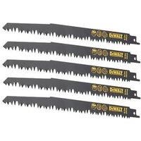 Dewalt DT2352-QZ Reciprocating Blades, One Size, Set of 5 Pieces