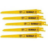 DeWalt S1344D Plaster Reciprocating Sabre Saw Blades 152mm Pack of 5