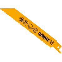 DeWalt Bi Metal General Purpose Reciprocating Saw Blades 152mm Pack of 5