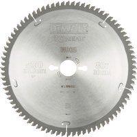 DeWalt Negative Rake Circular Saw Blade 305 X 30 X 80t