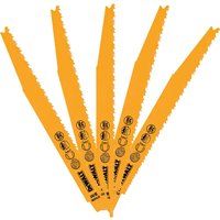 DeWalt DT2406-QZ Reciprocating Sabre Saw Blades For Cutting Wood Metal Plastic