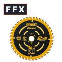 DeWalt DT10301 165mm 40T Extreme Framing Circular Saw Blade - DT10301-QZ