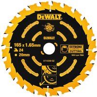 DeWalt DT10301 165mm 40T Extreme Framing Circular Saw Blade - DT10301-QZ