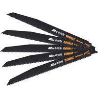 1 X DEWALT EXTREME DT2307L BI-METAL WOOD WITH NAILS DEMOLITION RECIP SAW BLADE