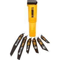 DEWALT DT2440L 6 X MIXED EXTREME BI-METAL RECIP SAW BLADES WOOD & METAL CUTTING