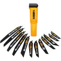 DeWalt DT2441L-QZ 2X Life Reciprocating Saw Blade Set 12pc