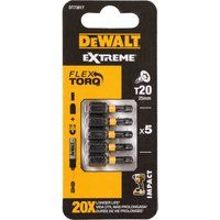 Dewalt DT7381TQZ 25 mm TX20 IR Torsion Bits (Pack of 5)