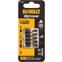 Dewalt DT7382TQZ 25 mm TX25 IR Torsion Bits (Pack of 5)