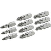 Stanley Fatmax 10Pc Mixed Pozi 25mm bits  STA60040XJ
