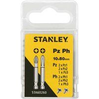 Stanley Fatmax 10Pc Mixed Pozi/Philips 50mm  STA60260XJ