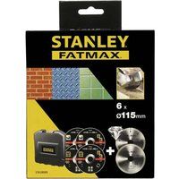 Stanley Fatmax 115mm Diamond & Bonded Disc Set  STA38085XJ