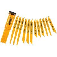 DeWalt DT2445-QZ 12 Piece Reciprocating Saw Blades Tough Set