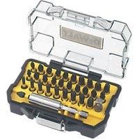 DeWalt Extreme 6.35mm Hex Shank Mixed Impact Torsion Screwdriver Bit Set 32 Pcs (7045F)